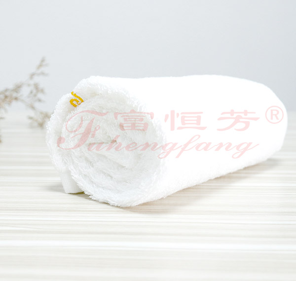 16s/螺旋平织绣花面巾