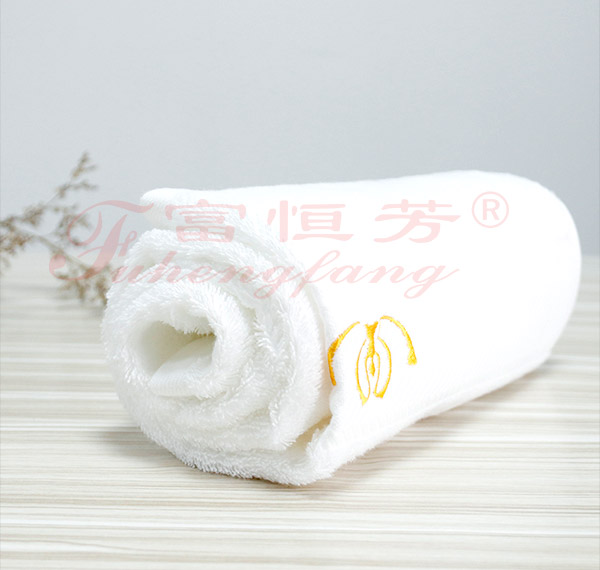 16S螺旋缎档绣花面巾